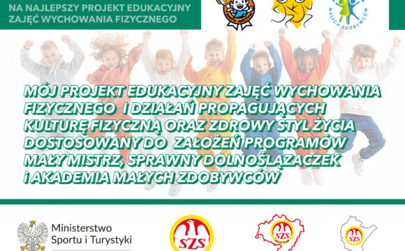 Konkurs na najlepszy projekt edukacyjny zajęć wychowania fizycznego